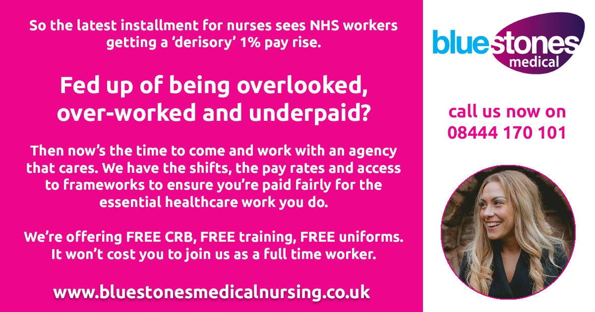 Bluestones Medical Nursing pay